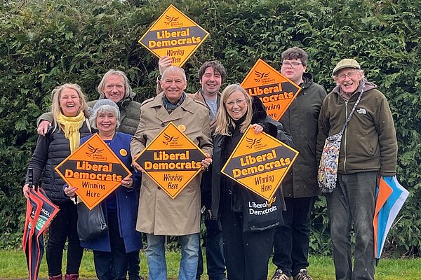 Lib Dem campaign launch on 29 March 2026